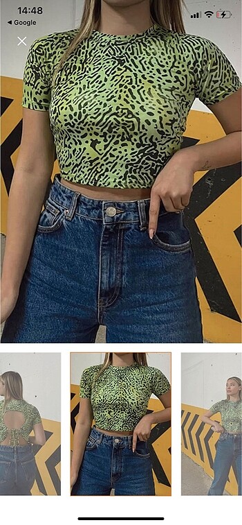 Diğer Zeckha sırtı açık crop