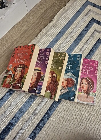Yeşilin Kızı Anne serisi 5 kitap 
