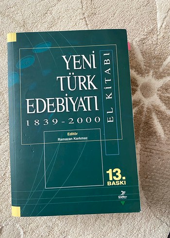 Yeni Türk Edebiyatı El Kitabı 1839-2000
