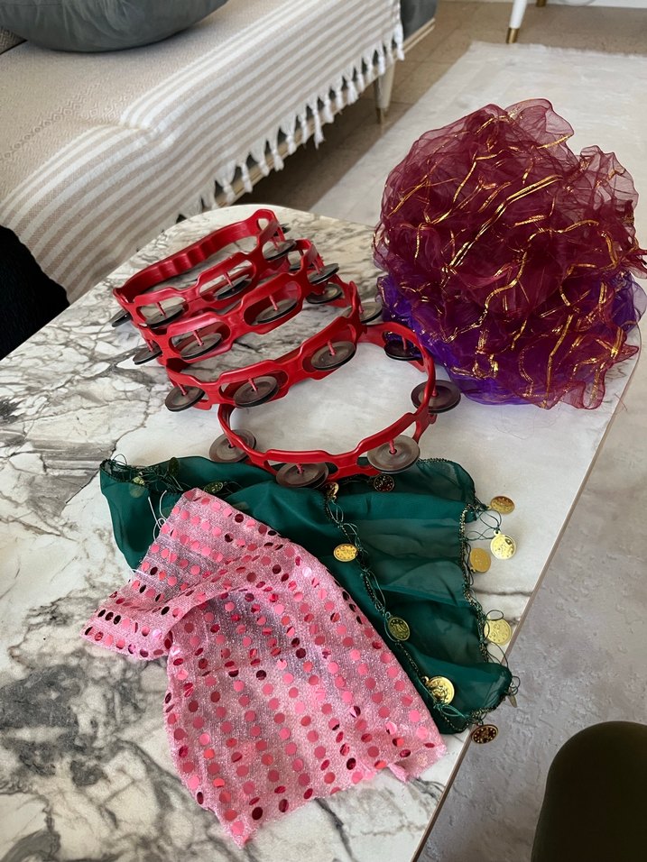 Renkli Nakışlı Kurdeleli Kız Aksesuarları - Görsel 3