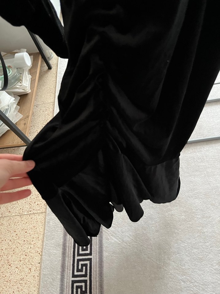 Kadife elbise - Görsel 2