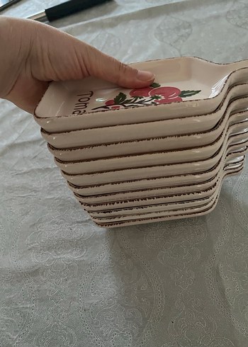 Domates Desenli sunumluk - Görsel 3