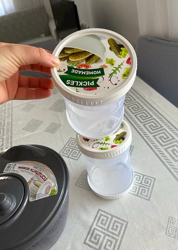 Sebze kurutucu el basması rondo - Görsel 4