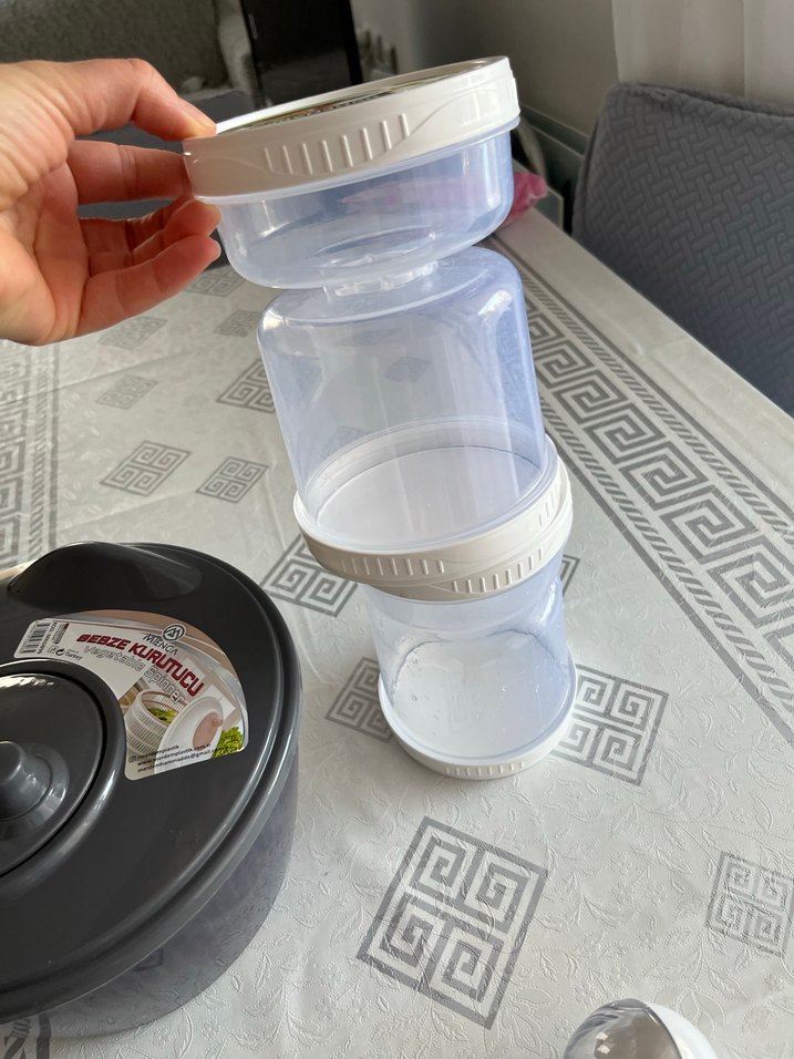 Sebze kurutucu el basması rondo - Görsel 5