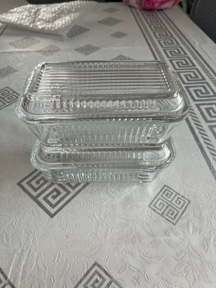 Cam 6'lı Kahve Fincanı ve tereyağlık - Görsel 3