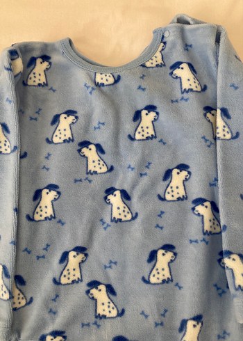 Mavi Uzun Kollu Bebek Body - Görsel 2