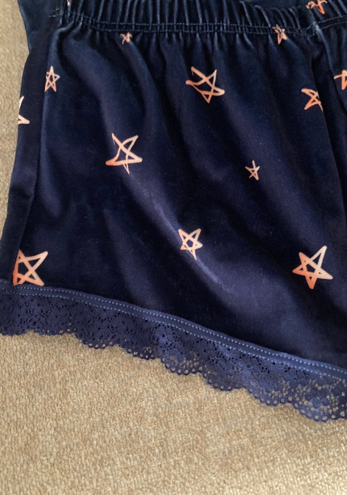 Nakışlı Mini İp Askılı Pijama Takımı - Görsel 3