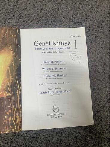  Genel kimya