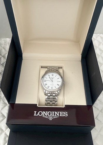 Longines Longines Erkek Beyaz Kadranlı Klasik Saat
