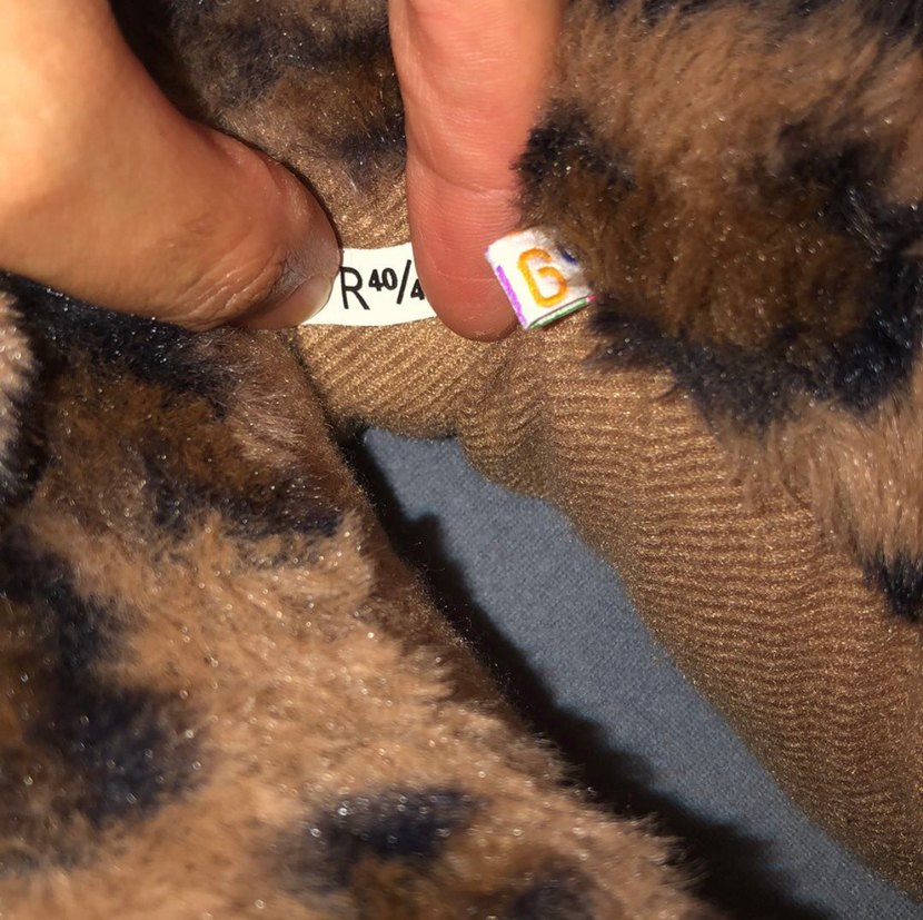 Kızlar için Kahverengi Leopar Desenli Sıcak Terlik - Görsel 3