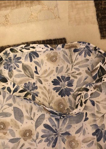 Pastel Bulut Desenli Bebek Uyku Minderi - Görsel 5