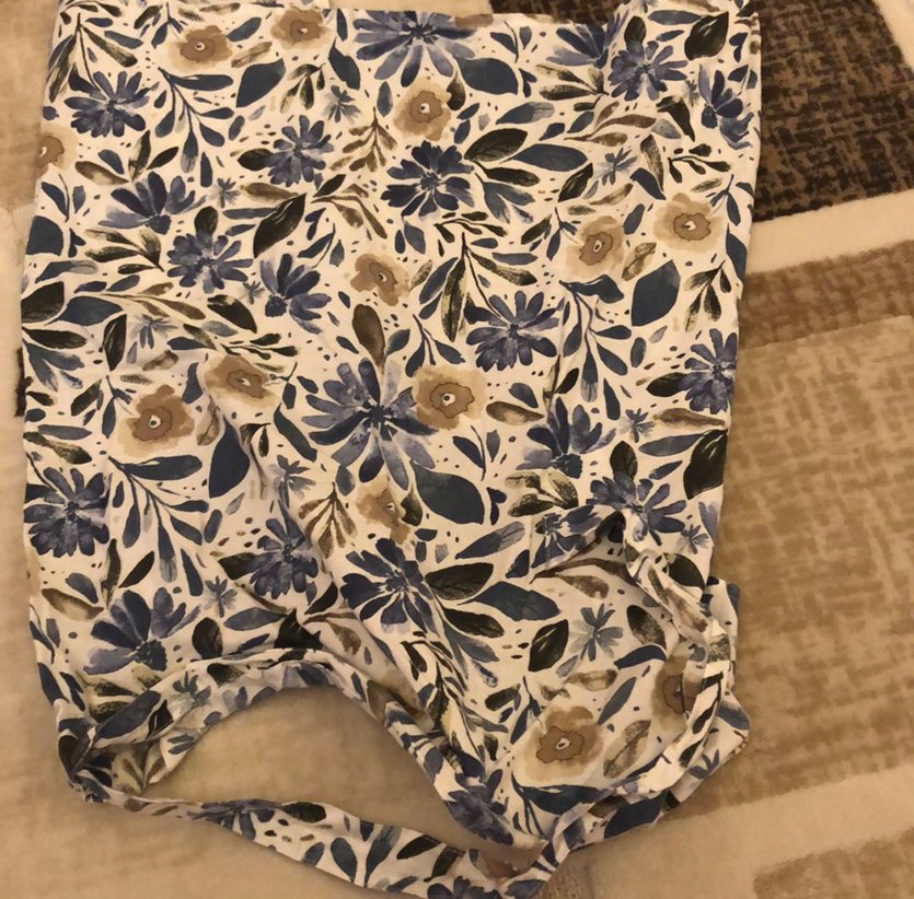 Pastel Bulut Desenli Bebek Uyku Minderi - Görsel 4