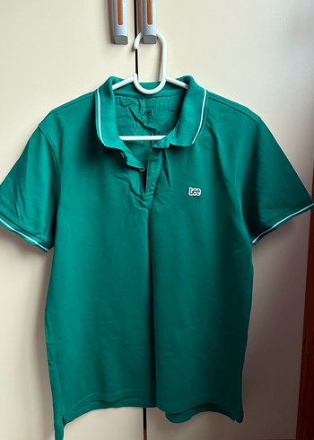 Yeşil Düğmeli Erkek Polo Tişört