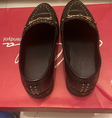 36 Beden siyah Renk Deichman Loafer