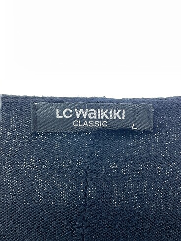 l Beden siyah Renk LC Waikiki Hırka %70 İndirimli.