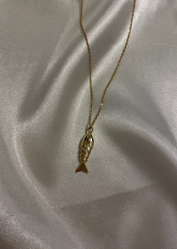 hareketli balık kolye - Görsel 2