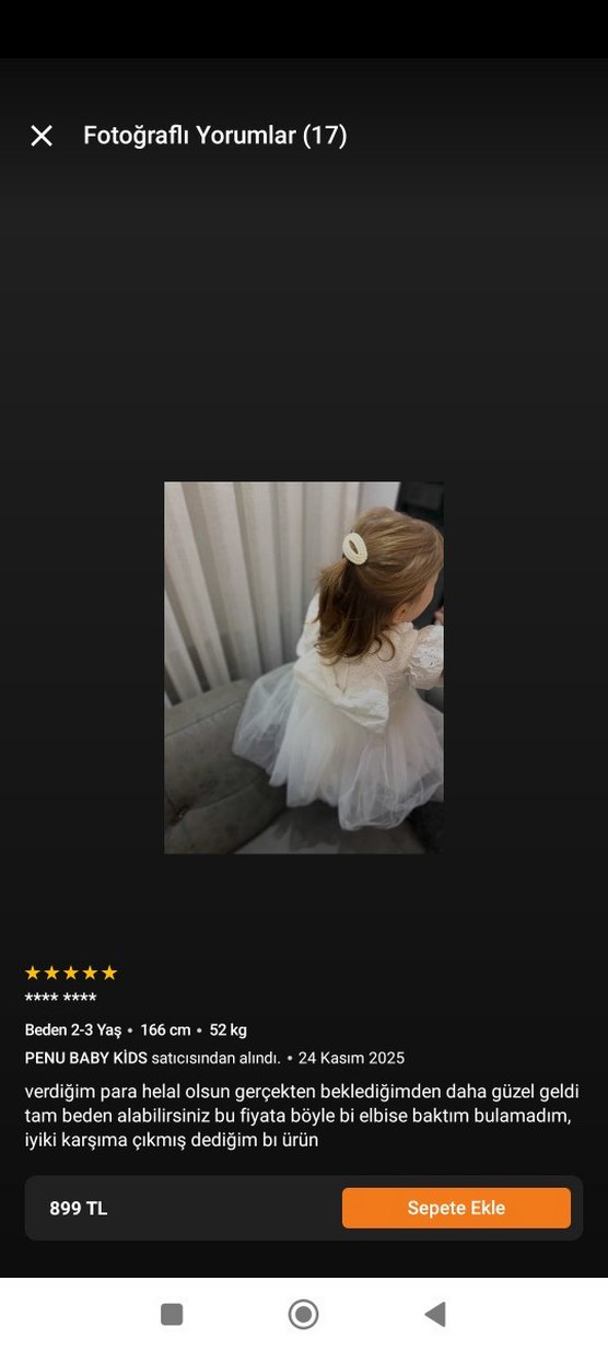 Beyaz elbise - Görsel 3