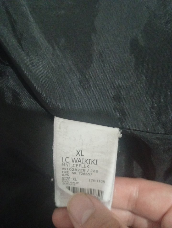 Gri Kapüşonlu erkek kışlık mont - Görsel 5