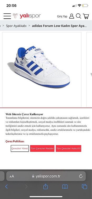 Adidas Adidas Kadın Forum Low