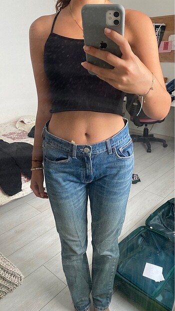 Zara Zara orta bel pantolon