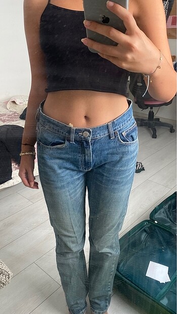 38 Beden Zara orta bel pantolon