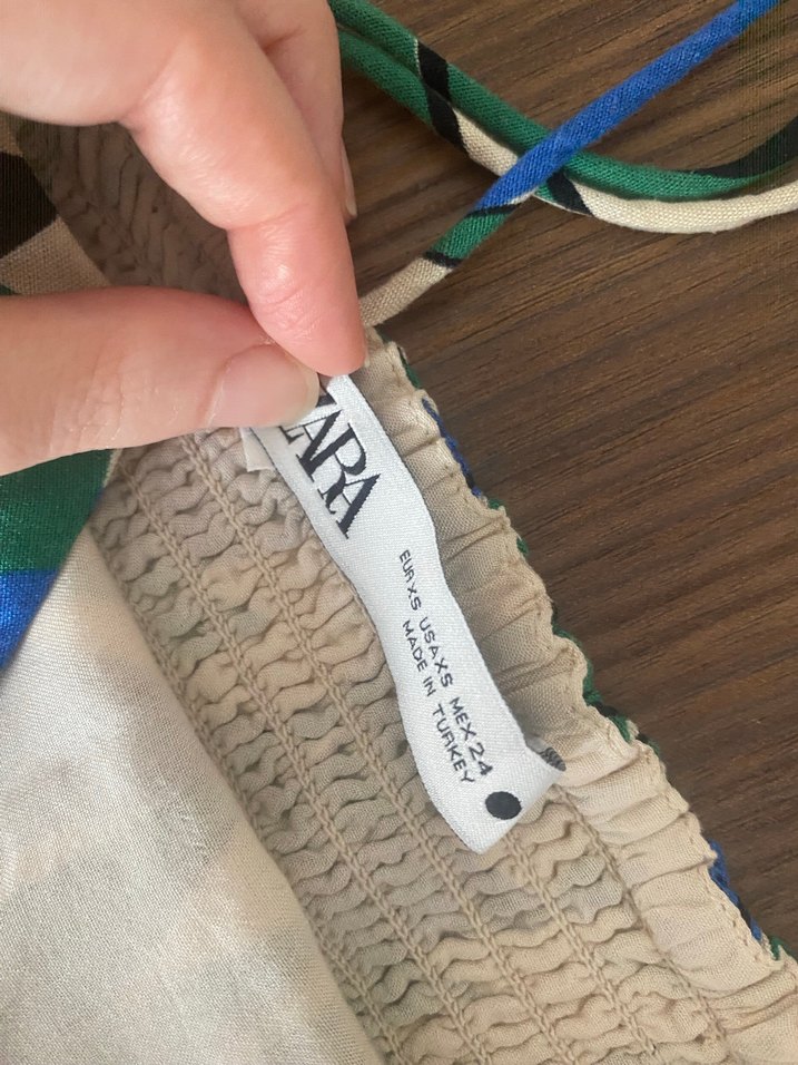 Kadın Çok Renkli Straplez Pliseli Şortlu Takım - Görsel 3