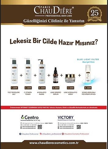 Beden ChauDiere Leke Serisi Aydınlatıcı Maske
