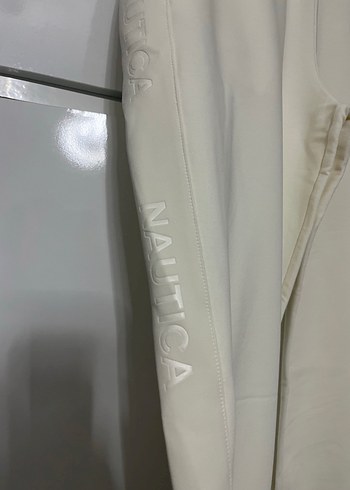 Nautica krem renk eşofman altı - Görsel 2