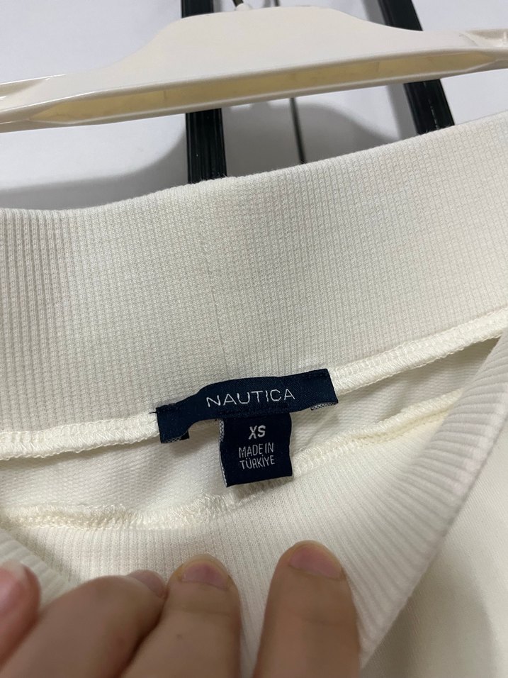 Nautica krem renk eşofman altı - Görsel 4