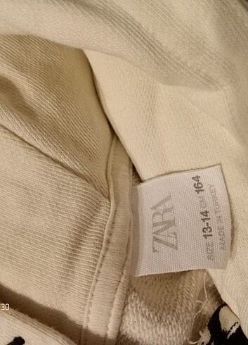13-14 Yaş Beden Zara sweatshirt