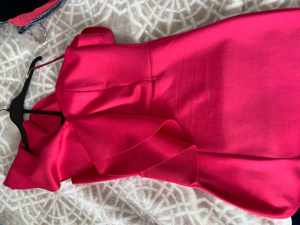 Pembe abiye elbise - Görsel 2