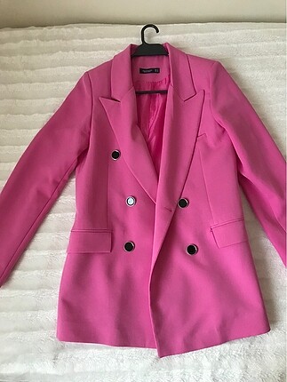 Pembe blazer ceket