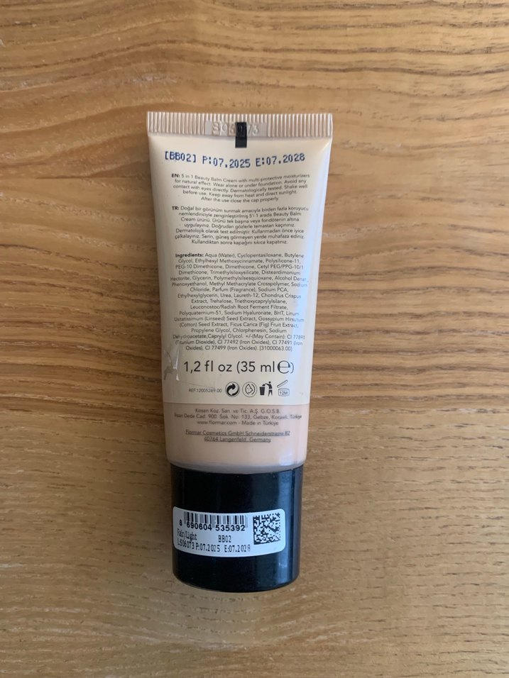 Flormar Bej BB Krem SPF 20 - Görsel 2
