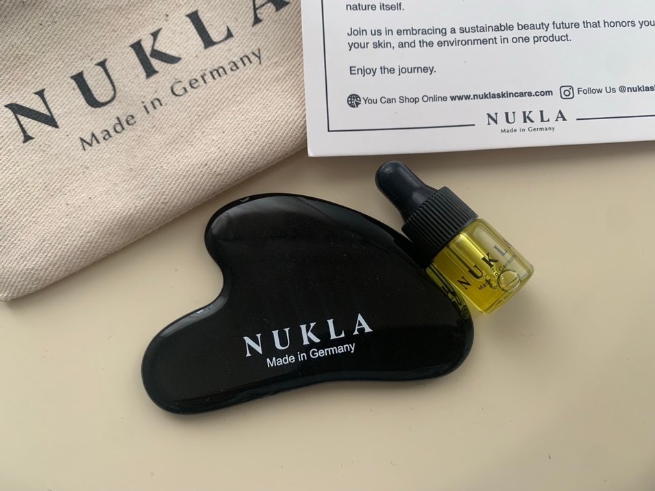 Nukla Obsidian Gua Sha - Görsel 2