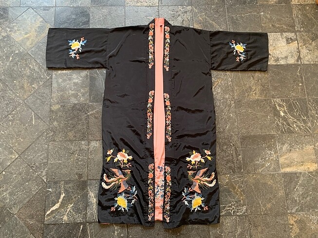 Hindistan Nakışlı Kimono