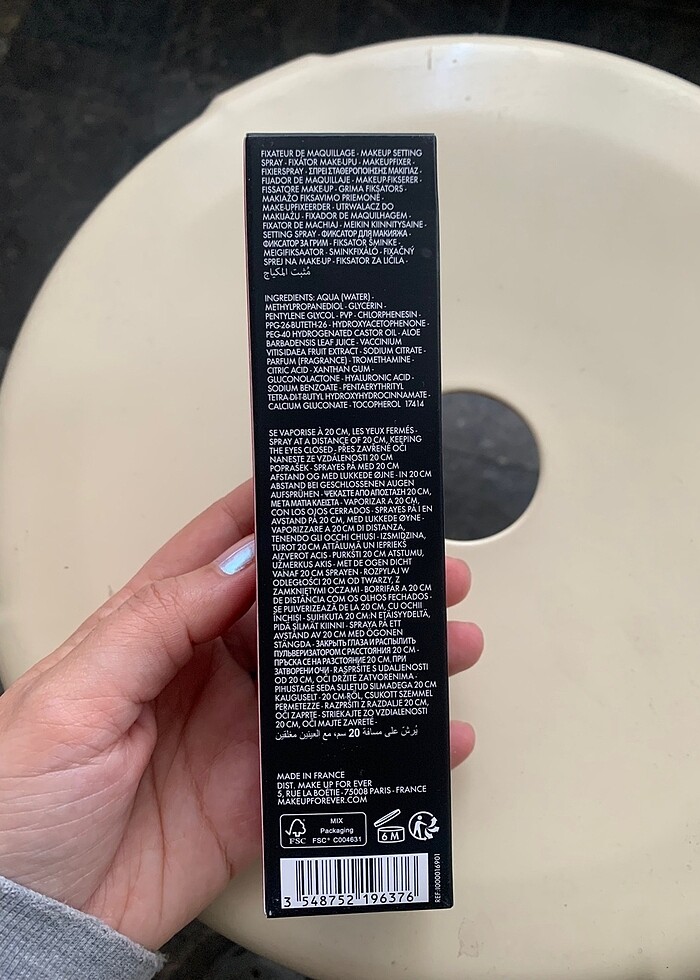 Make Up For Ever Mist & Fix Spray - Görsel 4