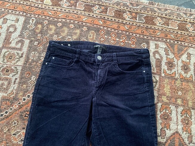 36 Beden Mango Kadife Pantolon