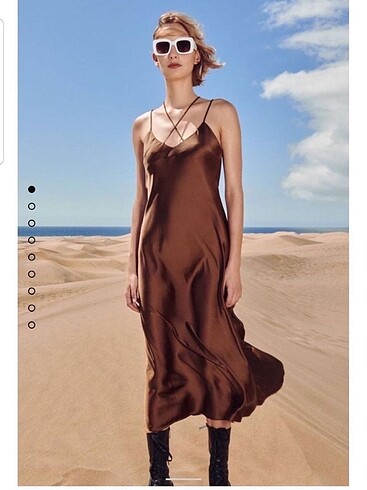 Zara Saten Elbise