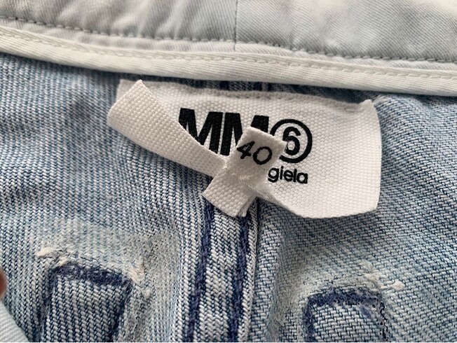 l Beden mavi Renk Maison Margiela Denim Jean