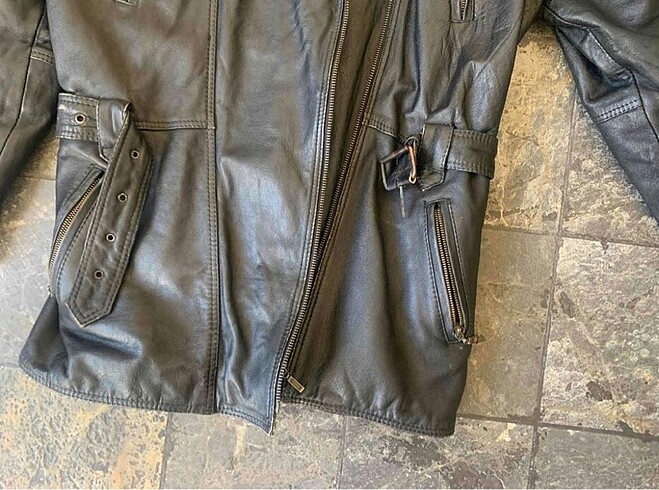 l Beden Deri Ceket