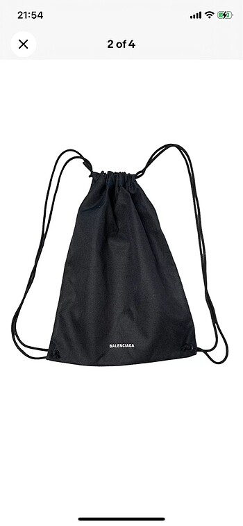 Beden Balenciaga Drawstring Çanta