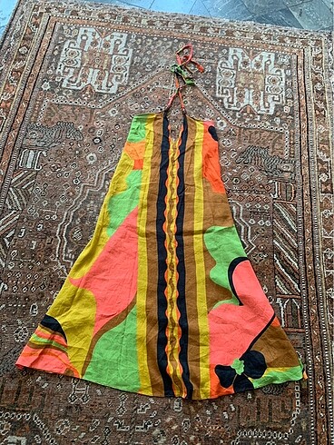Zara Desenli Elbise