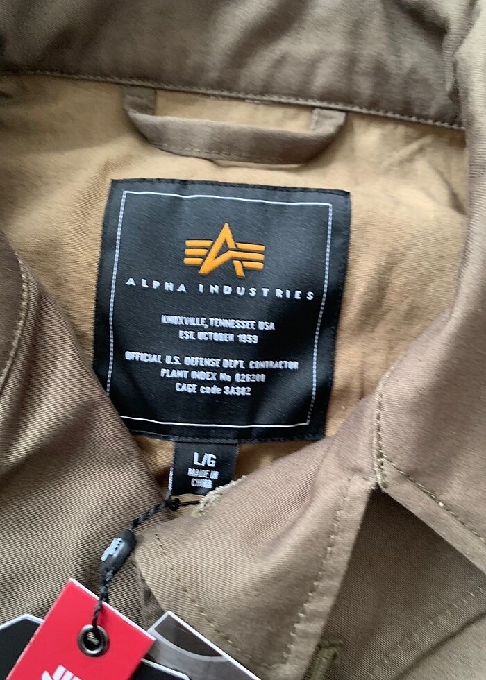 Alpha İndustries Parka Ceket - Görsel 4