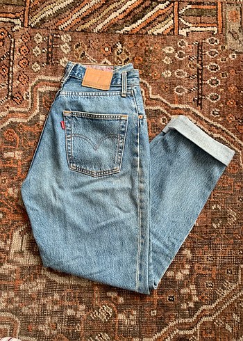 Levis Levi S 501 Vintage Denim Kot Pantolon
