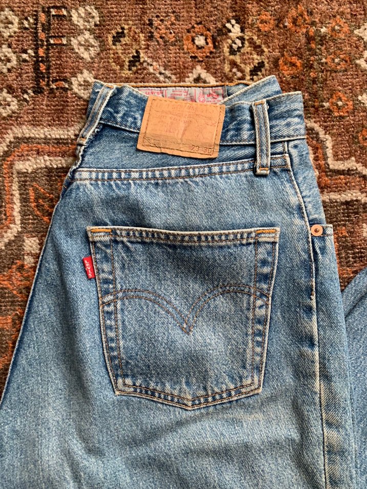 Levi's 501 Vintage Denim Kot Pantolon — görsel 2/9