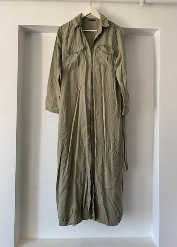 Massimo Dutti Safari Gömlek Elbise