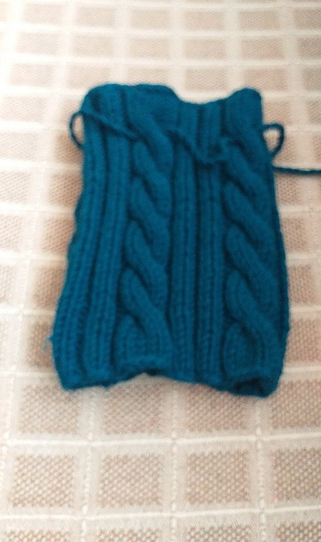 turkuaz Örgü Kadın Bere - Görsel 2