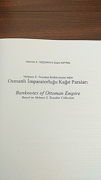 Osmanlı kağıt paraları