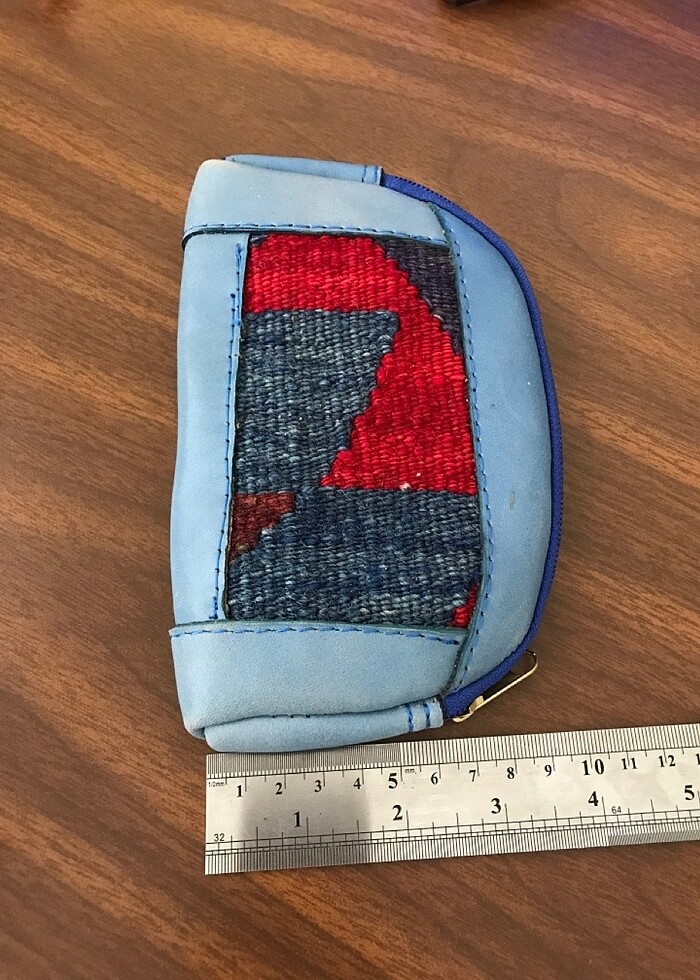 deri cüzdan, otantik desenli - Görsel 2