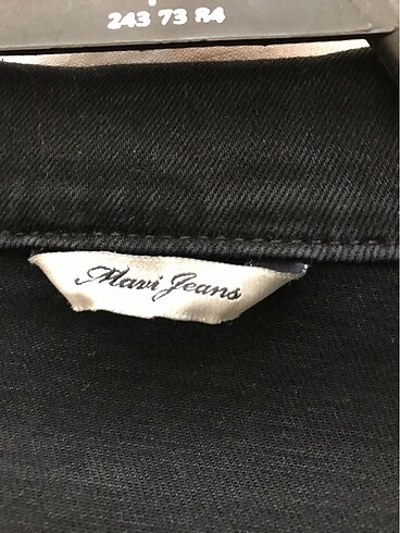 Mavi jeans siyah kot mont - Görsel 2